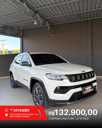 JEEP COMPASS 1.3 T270 TURBO FLEX S AT6